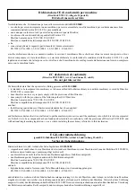 Preview for 2 page of cedamatic GLISS 500E Operating Instructions And Spare Parts Catalogue