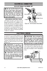 Предварительный просмотр 20 страницы Cedar Ridge CH10TBU Owner'S Operation And Installation Manual