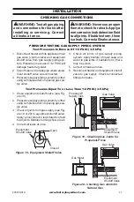 Предварительный просмотр 17 страницы Cedar Ridge CH3TPU Owner'S Operation And Installation Manual