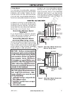 Preview for 11 page of Cedar Ridge CRHD18T Owner'S Operation And Installation Manual