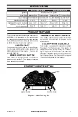 Preview for 5 page of Cedar Ridge CRHLD18TB Owner'S Operation And Installation Manual