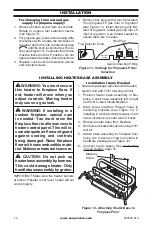 Preview for 14 page of Cedar Ridge CRHLD18TB Owner'S Operation And Installation Manual