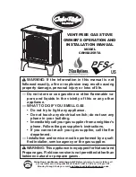 Cedar Ridge CRHSD25RTA Owner'S Operation And Installation Manual preview