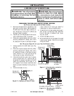 Preview for 13 page of Cedar Ridge CRHSD25RTA Owner'S Operation And Installation Manual