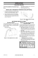 Предварительный просмотр 11 страницы Cedar Ridge MD100TBF Installation Manual