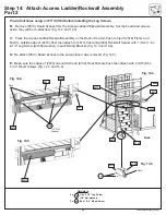 Предварительный просмотр 43 страницы Cedar Summit Abbeydale Clubhouse F23920 Installation And Operating Instructions Manual