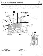 Предварительный просмотр 39 страницы Cedar Summit BROOKRIDGE PLAY SYSTEM Installation And Operating Instructions Manual