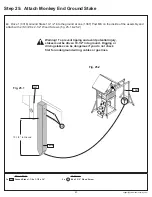 Предварительный просмотр 43 страницы Cedar Summit BROOKRIDGE PLAY SYSTEM Installation And Operating Instructions Manual