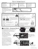 Preview for 6 page of Cedar Summit F23135 Installation And Operating Instructions Manual