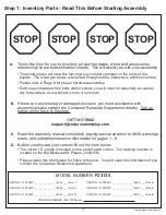 Preview for 17 page of Cedar Summit F23135 Installation And Operating Instructions Manual