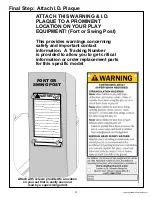 Предварительный просмотр 97 страницы Cedar Summit F23890 Installation And Operating Instructions Manual