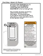 Preview for 68 page of Cedar Summit F24720 Installation And Operating Instructions Manual