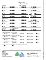 Предварительный просмотр 108 страницы Cedar Summit F25720 Installation And Operating Instructions Manual