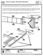 Предварительный просмотр 20 страницы Cedar Summit Forest Hill Retreat Play System F23180 Installation And Operating Instructions Manual