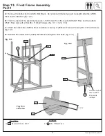 Предварительный просмотр 37 страницы Cedar Summit Forest Hill Retreat Play System F23180 Installation And Operating Instructions Manual