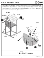 Предварительный просмотр 50 страницы Cedar Summit Forest Hill Retreat Play System F23180 Installation And Operating Instructions Manual