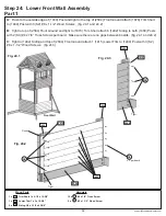 Предварительный просмотр 56 страницы Cedar Summit Forest Hill Retreat Play System F23180 Installation And Operating Instructions Manual