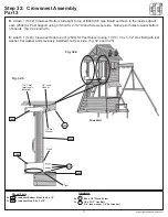 Предварительный просмотр 71 страницы Cedar Summit Forest Hill Retreat Play System F23180 Installation And Operating Instructions Manual