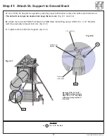 Предварительный просмотр 85 страницы Cedar Summit Forest Hill Retreat Play System F23180 Installation And Operating Instructions Manual