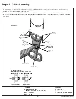 Предварительный просмотр 89 страницы Cedar Summit Forest Hill Retreat Play System F23180 Installation And Operating Instructions Manual