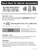 Предварительный просмотр 5 страницы Cedar Summit STONEYCREEK CEDAR PLAYHOUSE P280090 Installation And Operating Instructions Manual