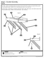 Предварительный просмотр 19 страницы Cedar Summit STONEYCREEK CEDAR PLAYHOUSE P280090 Installation And Operating Instructions Manual