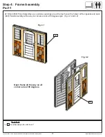 Предварительный просмотр 20 страницы Cedar Summit STONEYCREEK CEDAR PLAYHOUSE P280090 Installation And Operating Instructions Manual