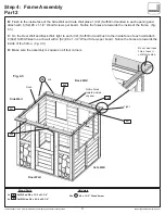 Предварительный просмотр 21 страницы Cedar Summit STONEYCREEK CEDAR PLAYHOUSE P280090 Installation And Operating Instructions Manual