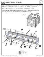 Предварительный просмотр 27 страницы Cedar Summit STONEYCREEK CEDAR PLAYHOUSE P280090 Installation And Operating Instructions Manual