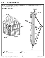 Предварительный просмотр 36 страницы Cedar Summit STONEYCREEK CEDAR PLAYHOUSE P280090 Installation And Operating Instructions Manual