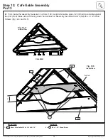 Предварительный просмотр 39 страницы Cedar Summit STONEYCREEK CEDAR PLAYHOUSE P280090 Installation And Operating Instructions Manual