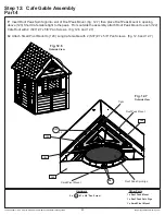 Предварительный просмотр 40 страницы Cedar Summit STONEYCREEK CEDAR PLAYHOUSE P280090 Installation And Operating Instructions Manual