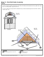 Предварительный просмотр 43 страницы Cedar Summit STONEYCREEK CEDAR PLAYHOUSE P280090 Installation And Operating Instructions Manual