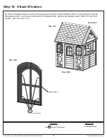 Предварительный просмотр 45 страницы Cedar Summit STONEYCREEK CEDAR PLAYHOUSE P280090 Installation And Operating Instructions Manual