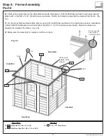 Предварительный просмотр 21 страницы Cedar Summit STORYBROOKE PLAYHOUSE P280070 Installation And Operating Instructions Manual