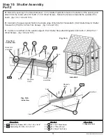 Предварительный просмотр 36 страницы Cedar Summit STORYBROOKE PLAYHOUSE P280070 Installation And Operating Instructions Manual