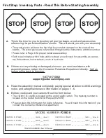 Предварительный просмотр 14 страницы Cedar Summit WESTBURY F25030 Installation And Operating Instructions Manual