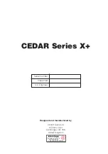 Предварительный просмотр 36 страницы Cedar AZX+ Owner'S Manual