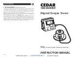 Cedar DIS-IP05 Instruction Manual предпросмотр