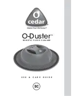 Предварительный просмотр 1 страницы Cedar O-Duster Use & Care Manual