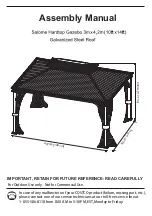 Предварительный просмотр 1 страницы Cedar Salome Assembly Manual