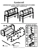 cedarcraft CCGC2372-GB Manual preview