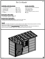 Preview for 2 page of Cedarshed B124 Manual