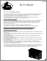 Preview for 3 page of Cedarshed Bayside B124DD Manual