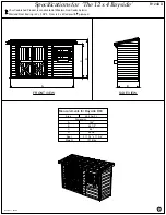 Preview for 5 page of Cedarshed Bayside B124DD Manual