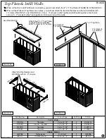 Preview for 16 page of Cedarshed Bayside B124DD Manual