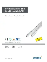 Preview for 1 page of Cedes GridScan/Mini-SB2 Installation And Operation Manual