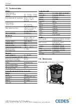 Preview for 12 page of Cedes TOF/Spot Installation And Operation Manual