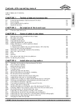 Предварительный просмотр 7 страницы Cedima CTS-125 G Operating Manual And Safety Instructions