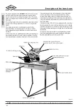 Предварительный просмотр 12 страницы Cedima CTS-125 G Operating Manual And Safety Instructions